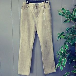 CHICOS, tan jean/pant nwt. 1.5